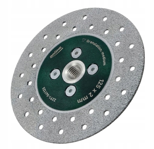 Diamantový kotouč Grone 125 x 22,2 mm střední M14 pro řezání a broušení