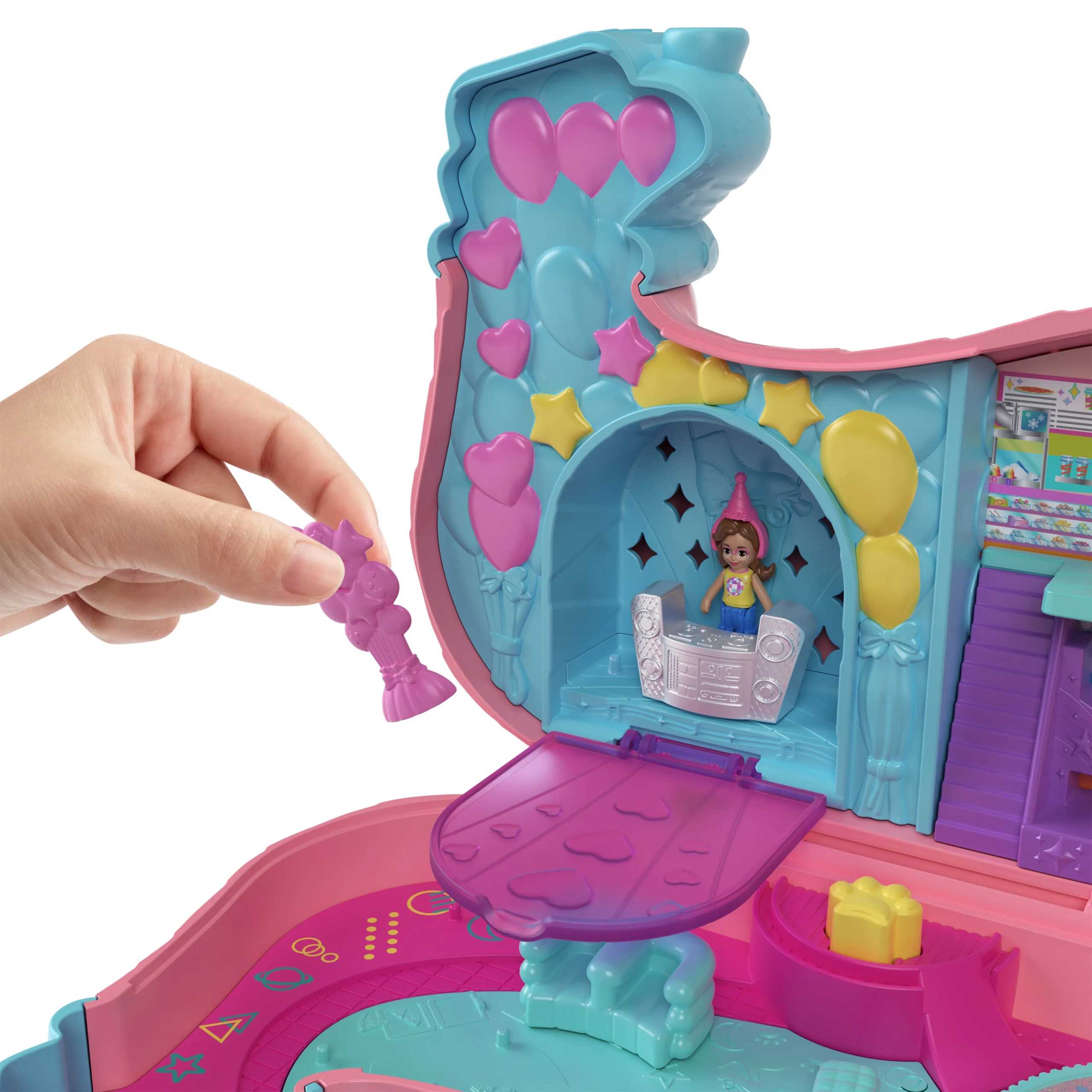 ZESTAW POLLY POCKET PINIATA PIESEK JAMNIK + TOREBKA LALKI AKCESORIA Kod producenta HKV52