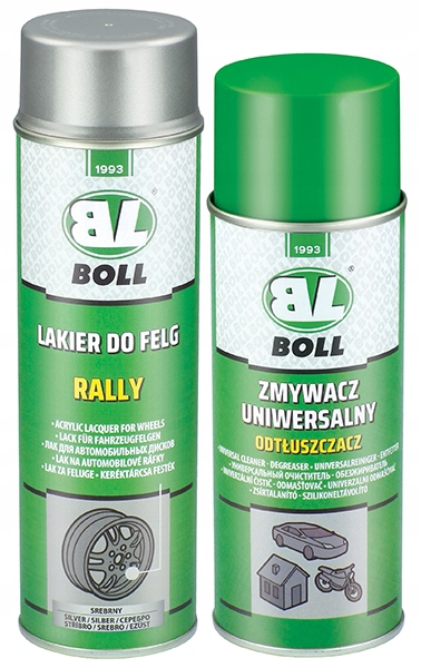 

Boll Lakier Do Felg Srebrny 500ML Odtłuszczacz