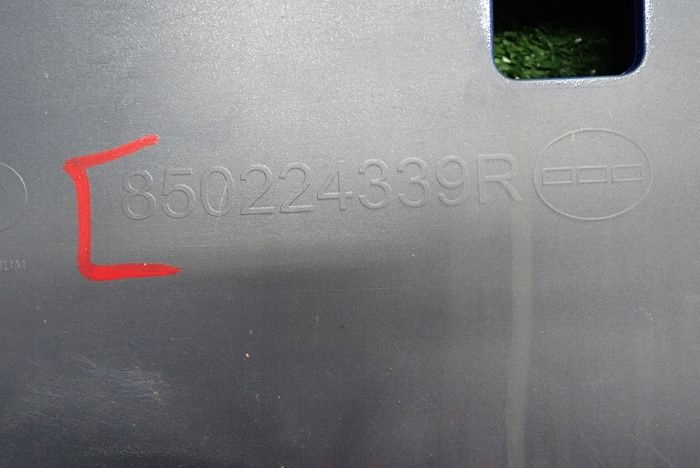 RENAULT CLIO V 19- bumper rear rear part
