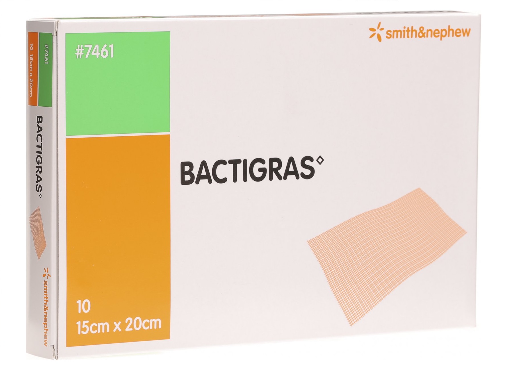 

Bactigras 15x20cm opatrunek z chlorhexydyną 10 szt