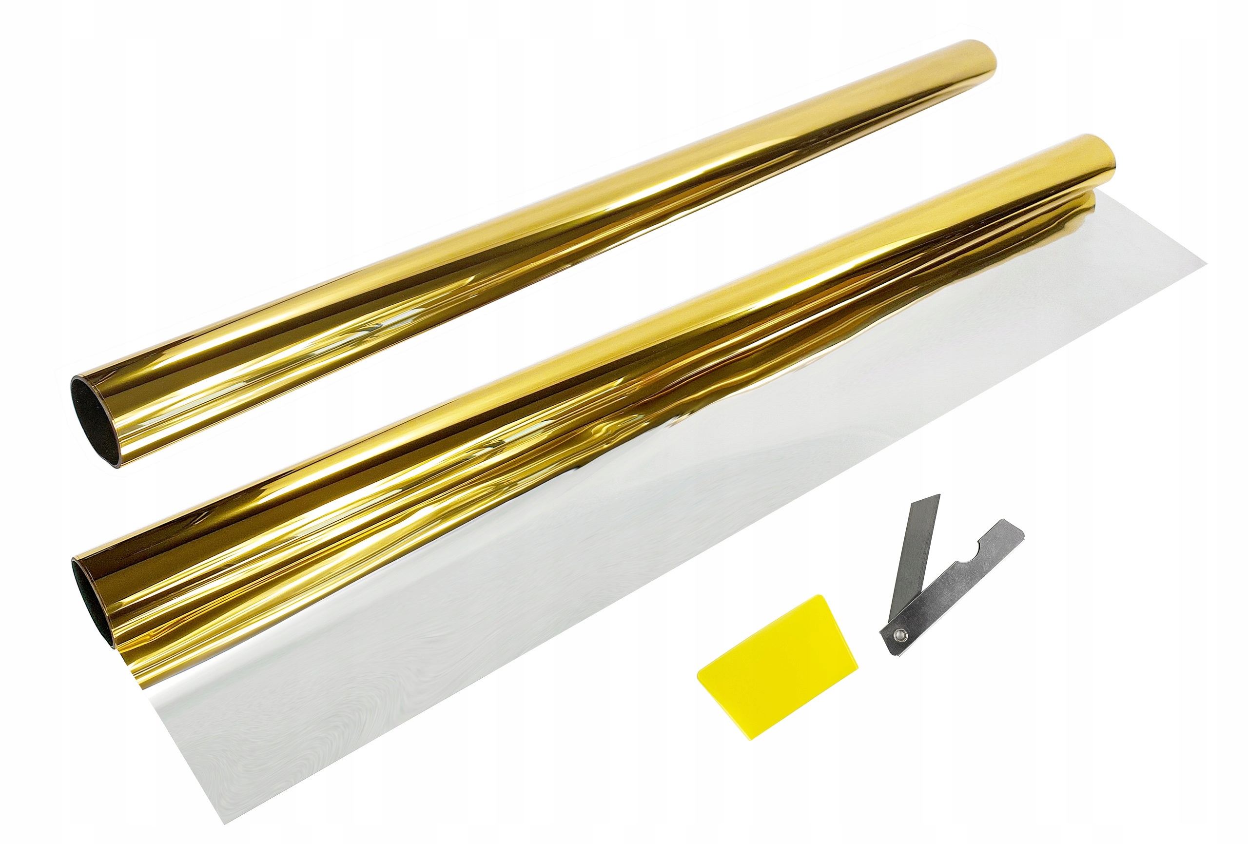 

Folia Lustro Weneckie Złote Szyby Okna 75x300cm K9