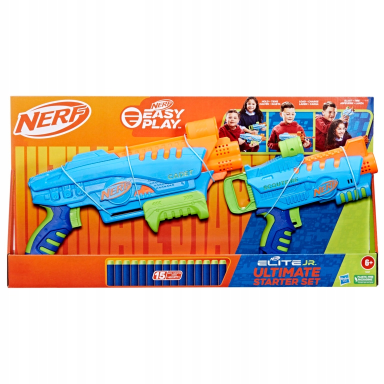 

Nerf Elite Junior dwie wyrzutnie Ultimate F6369