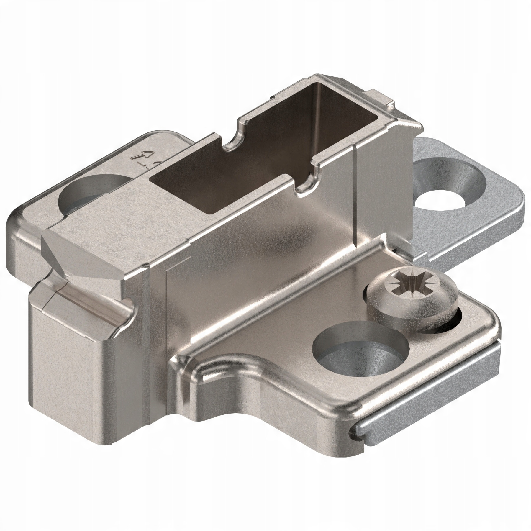 

Blum 175H7190 Clip prowadnik krzyżakowy, niklowany