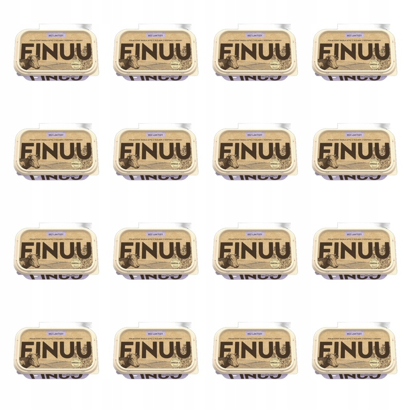 Finuu bez laktózy 200 g, tukový mix na mazání 75% X16