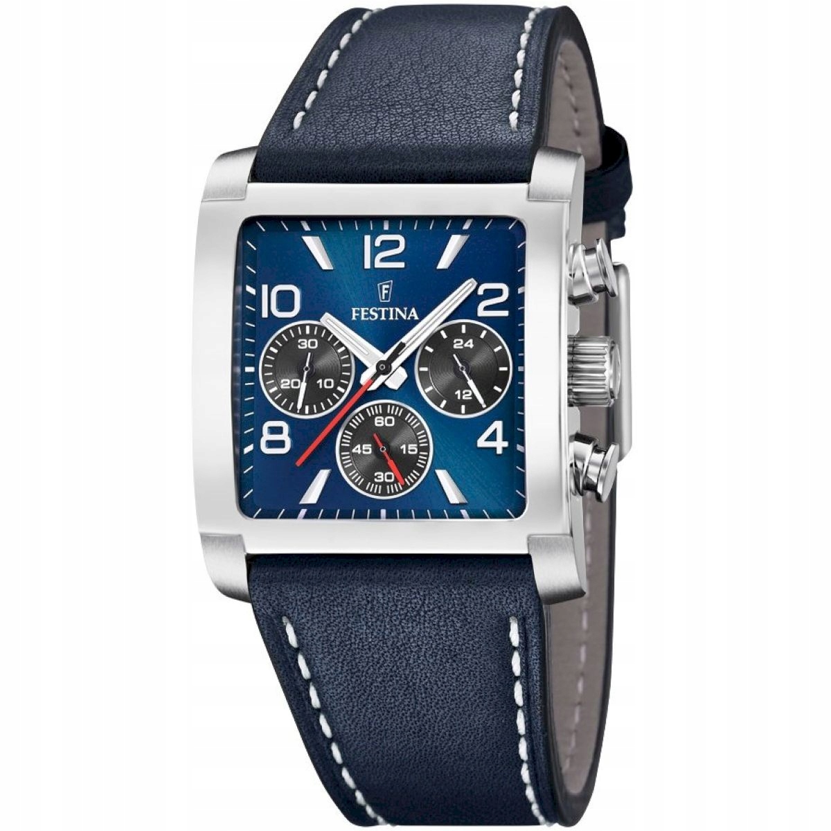 Čtvercové hodinky Festina 20653/1 Timeless Chronographp