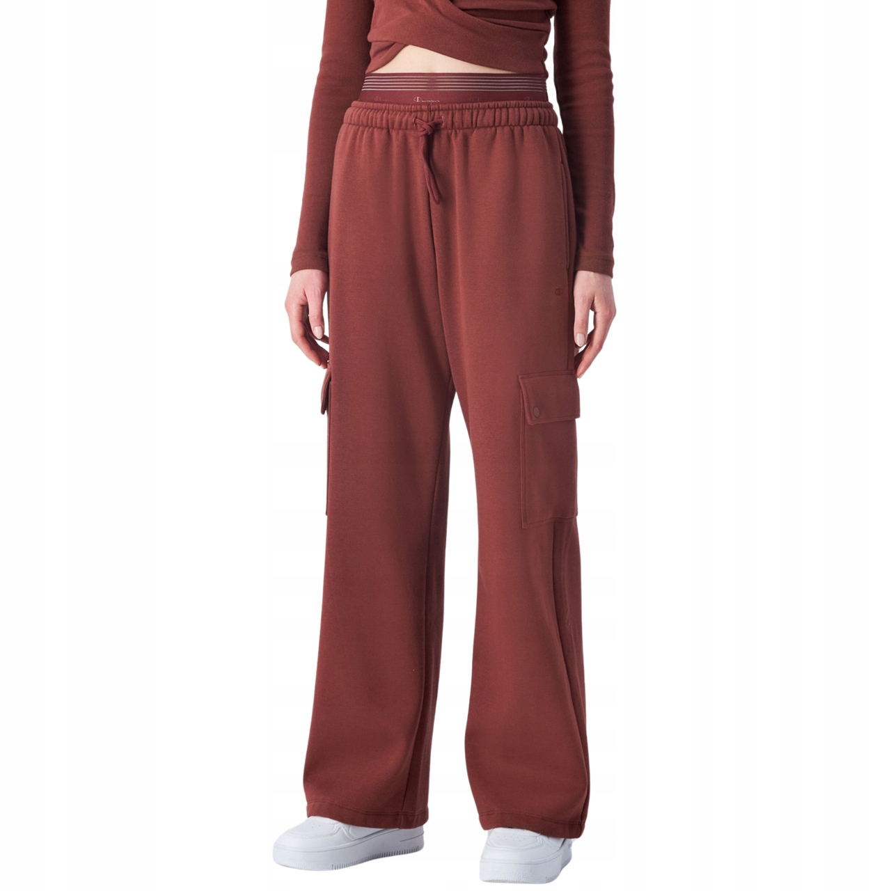 Dámské kalhoty Cargo Champion hnědé 117603 MS524 Vel. XL