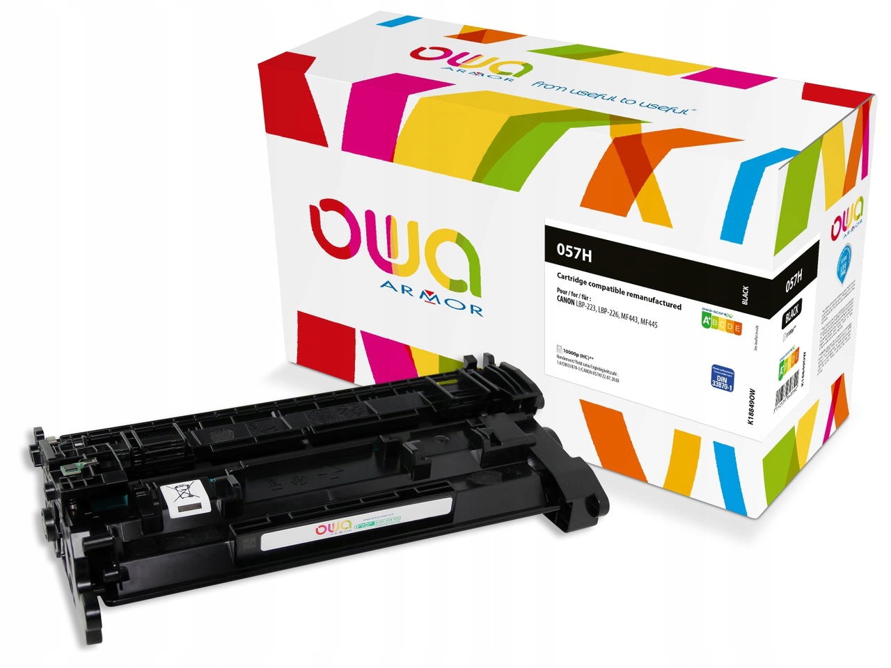 Owa Armor toner kompatibilní s Canon Crg 057H, 10000st.černá black