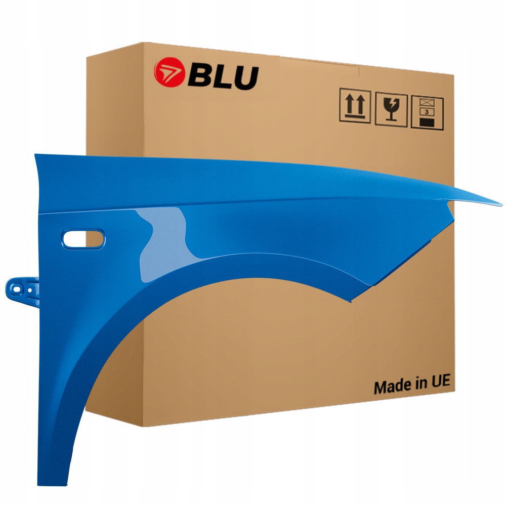 Blu Blatník Seat Ibiza IV 4 6J LZ5F pravý modrý 08-17 přední SprintBlau