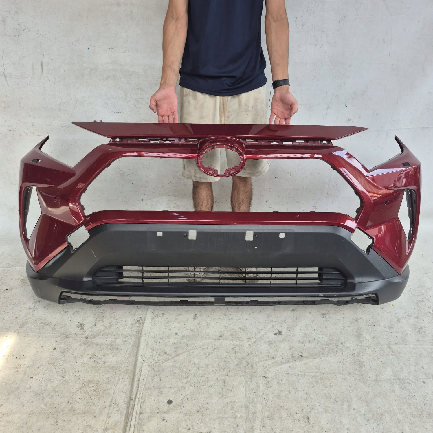 TOYOTA RAV4 V 5 19-> bumper front front PDC SPR