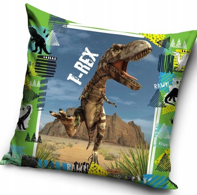 

Dinozaury Jurassic Dino Poduszka Jasiek Wkład
