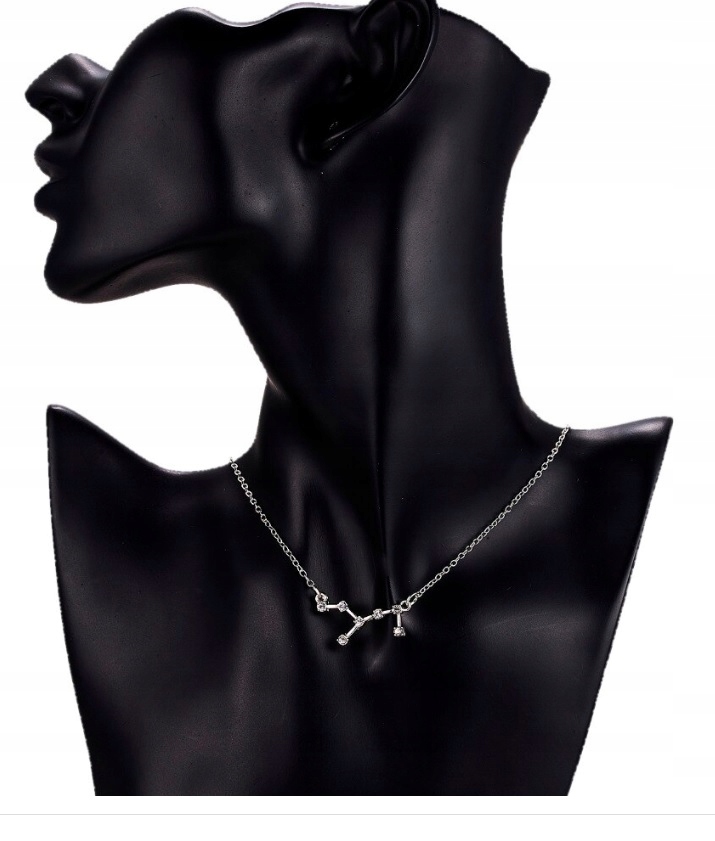 Naszyjnik z znakiem zodiaku Horoskop Panna 01 Marka inna