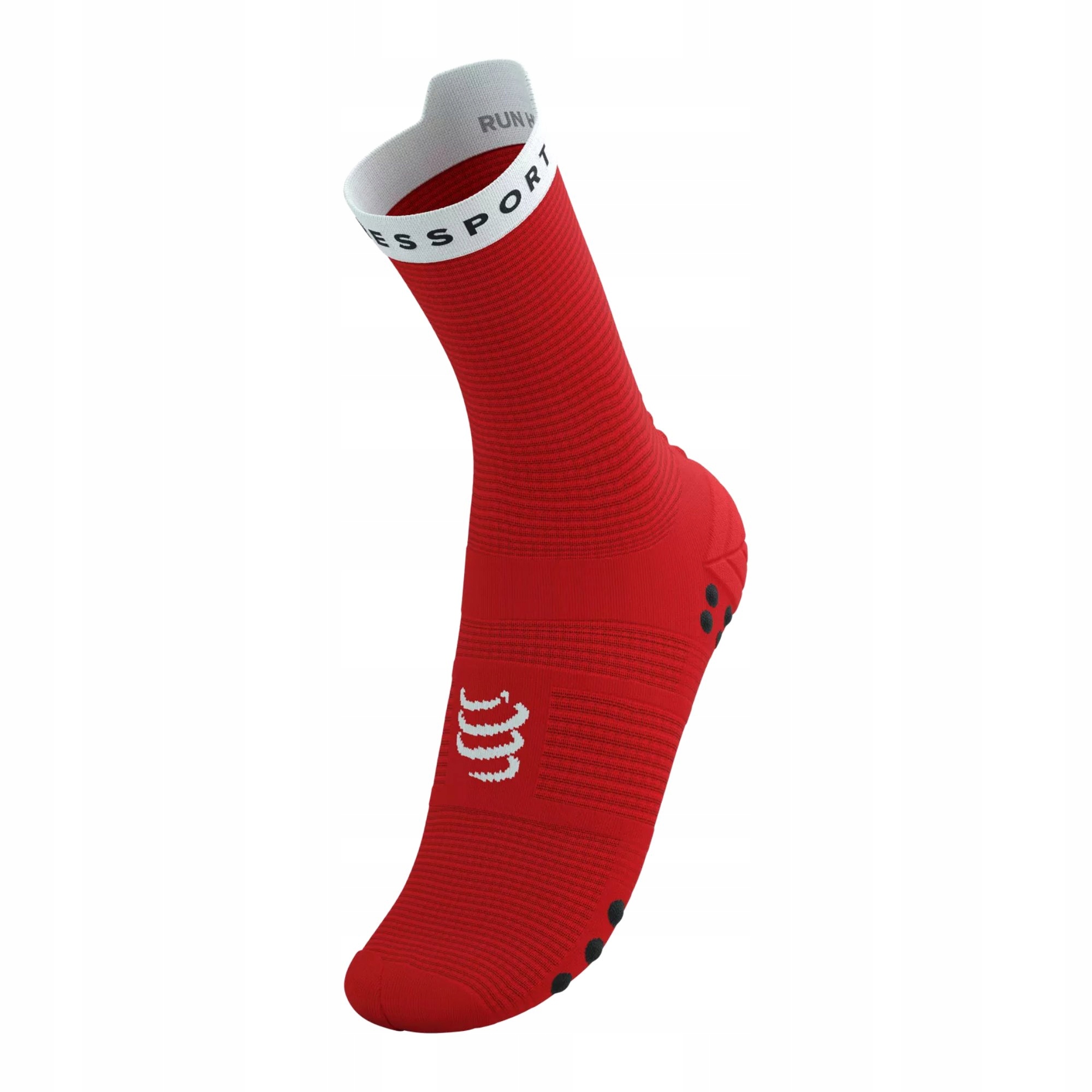Skarpety do biegania COMPRESSPORT RUN HIGH V4.0 Wysokie za kostkę T2 Stan opakowania oryginalne