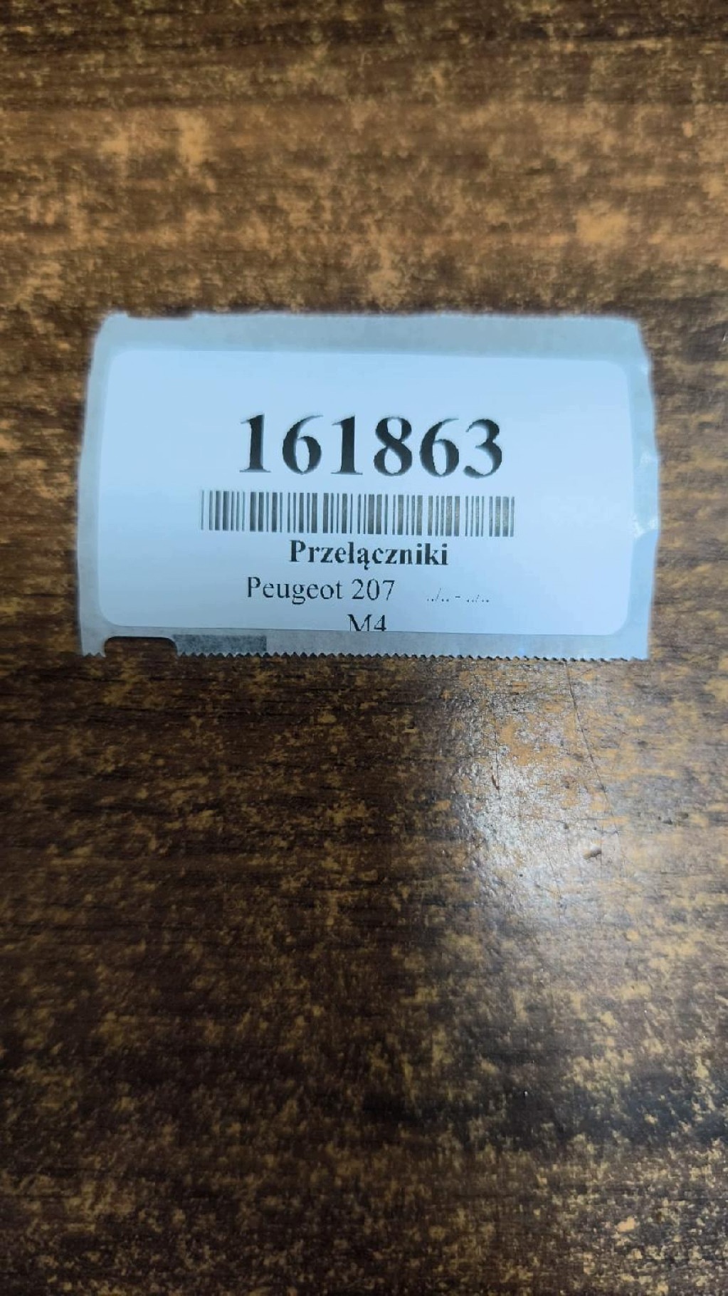 PEUGEOT 207 DEVIO LUCI TERGICRISTALLO TERGI 96630724XT