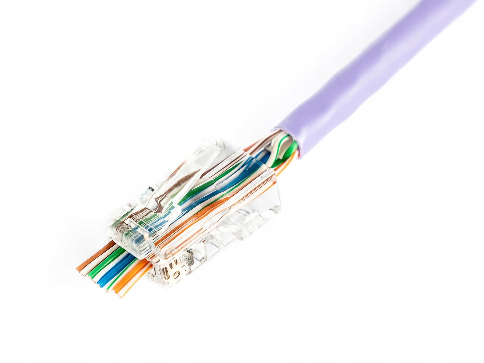 Digitus Wtyk RJ45 (8P8C) przelotowy, kat.5e, nieekranowany, Awg 26-24, opak