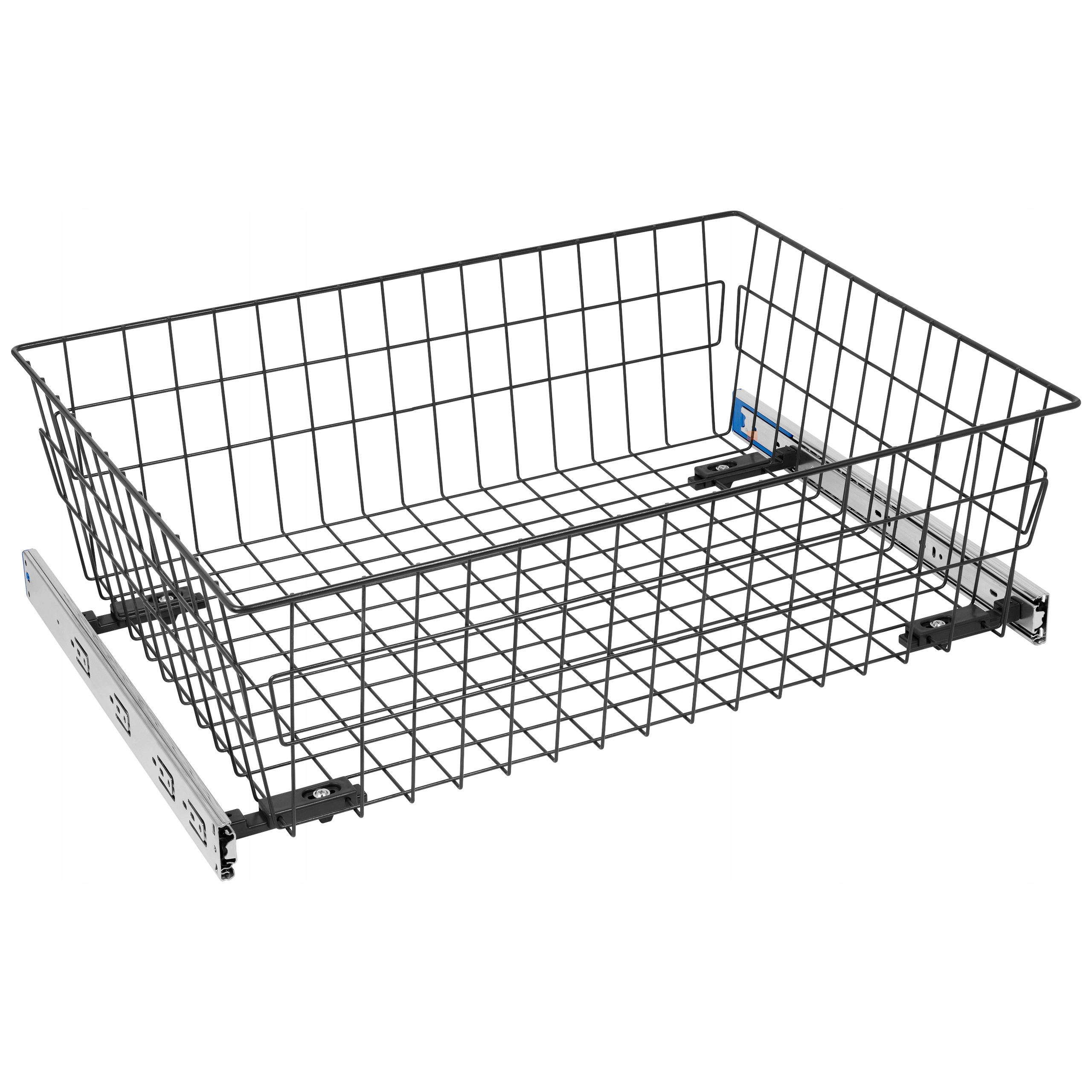 Szuflada kosz do szafy garderoby MD 70 H-200 Grafit Cichy Domyk