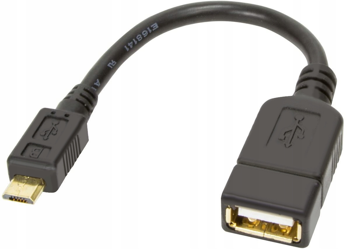 KABEL PRZEJŚCIÓWKA OTG ADAPTER USB MICRO USB GOLD PLATED