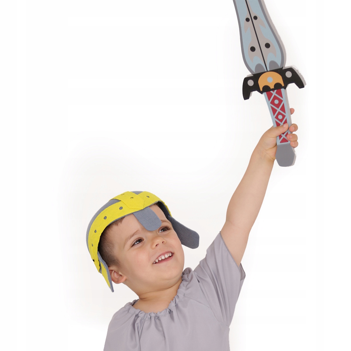 MIECZ RYCERSKI STRÓJ RYCERZ PIANKA SREBRNY EAN (GTIN) 8434077172940