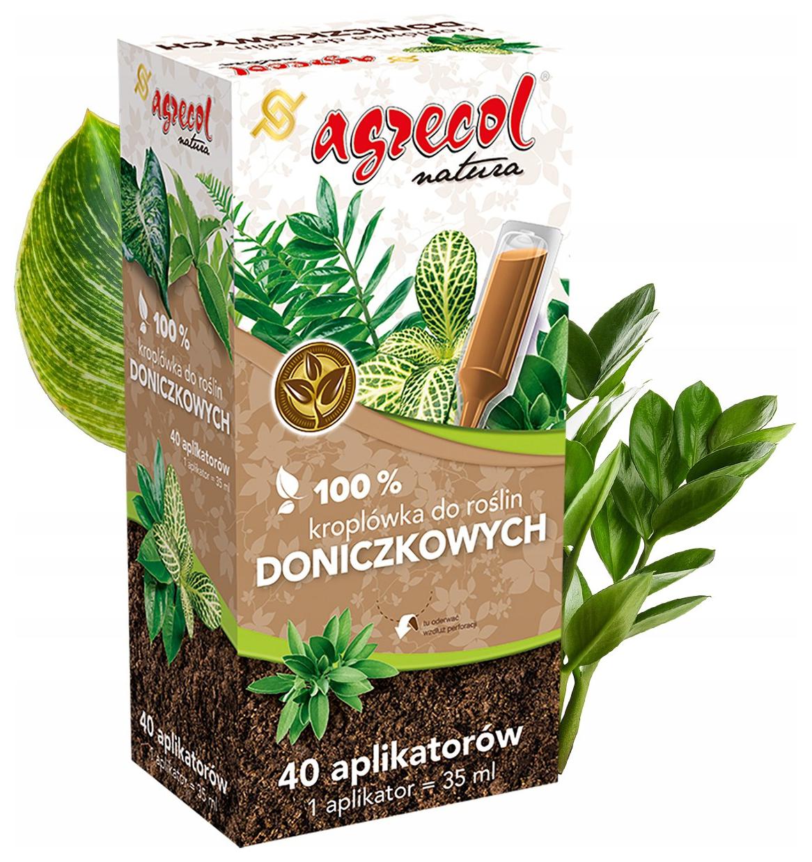 Organické Hnojivo Pro Pokojové Rostliny Agrecol Aplikátor 40 X 35 ML