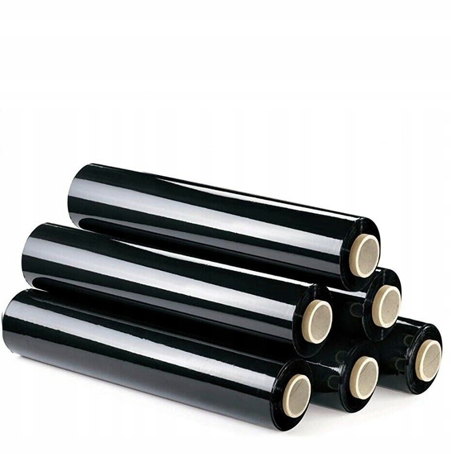 FOLIA STRETCH 3kg CZARNA KLEJĄCA STRECZ Marka inny