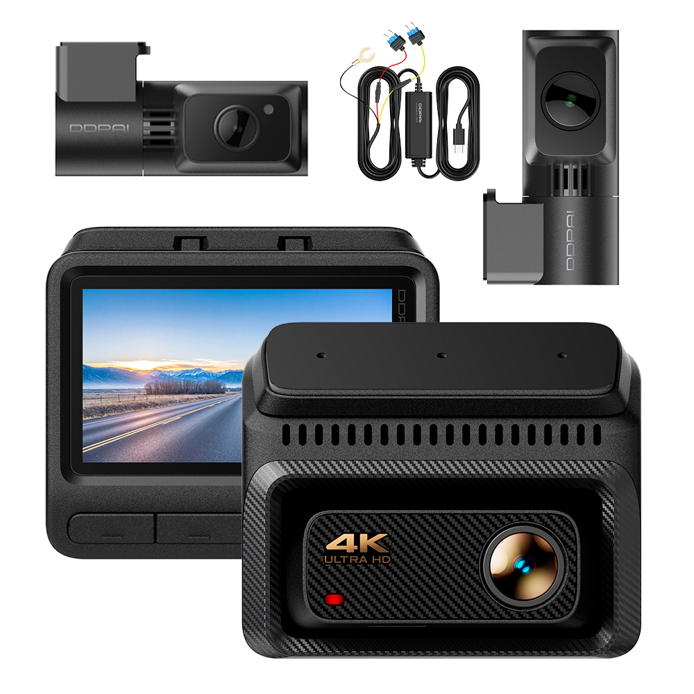 Kamera Ddpai Videorekordér Z60 Master 4K Hdr+ Zadní Interiér+hardwire Kit