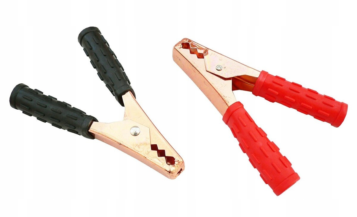 

Krokodylek 140mm 200A czarny czerwony