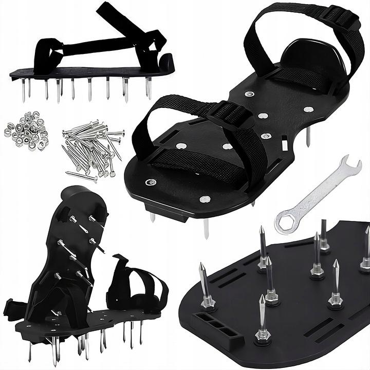 AERATOR OGRODOWY NAKŁADKI NA BUTY AREATOR Z KOLCAMI NAKŁUWACZ DO TRAWNIKÓW