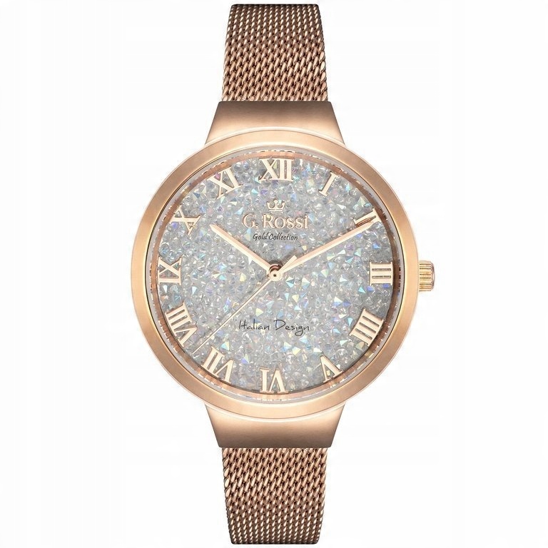 

Zegarek Damski Gino Rossi Na Bransolecie Mesh Box