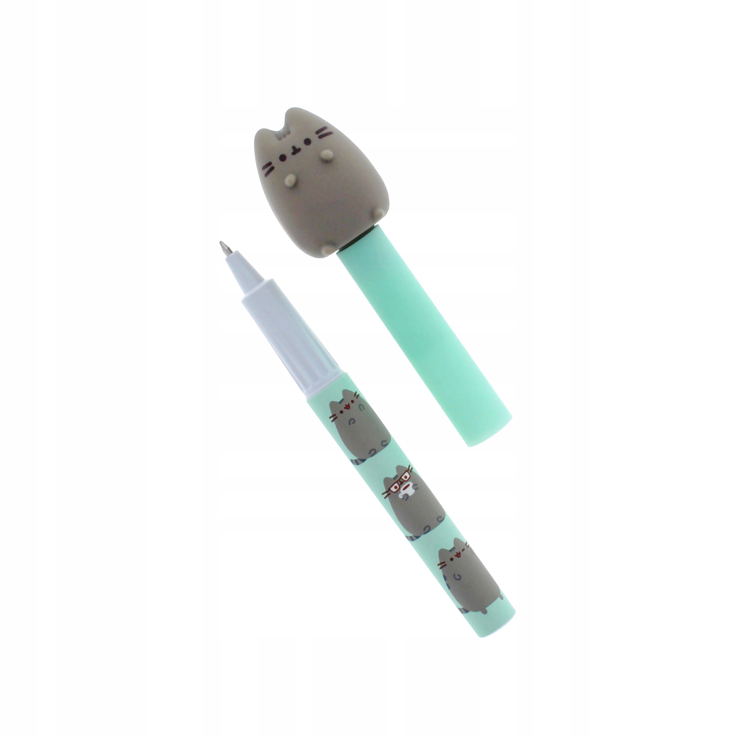 

Pusheen długopis z silikonową figurka 3D Piękny