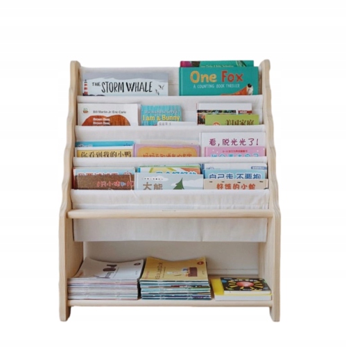 Regał Półka na Książki dla Dzieci Biblioteczka Drewniana Organizer