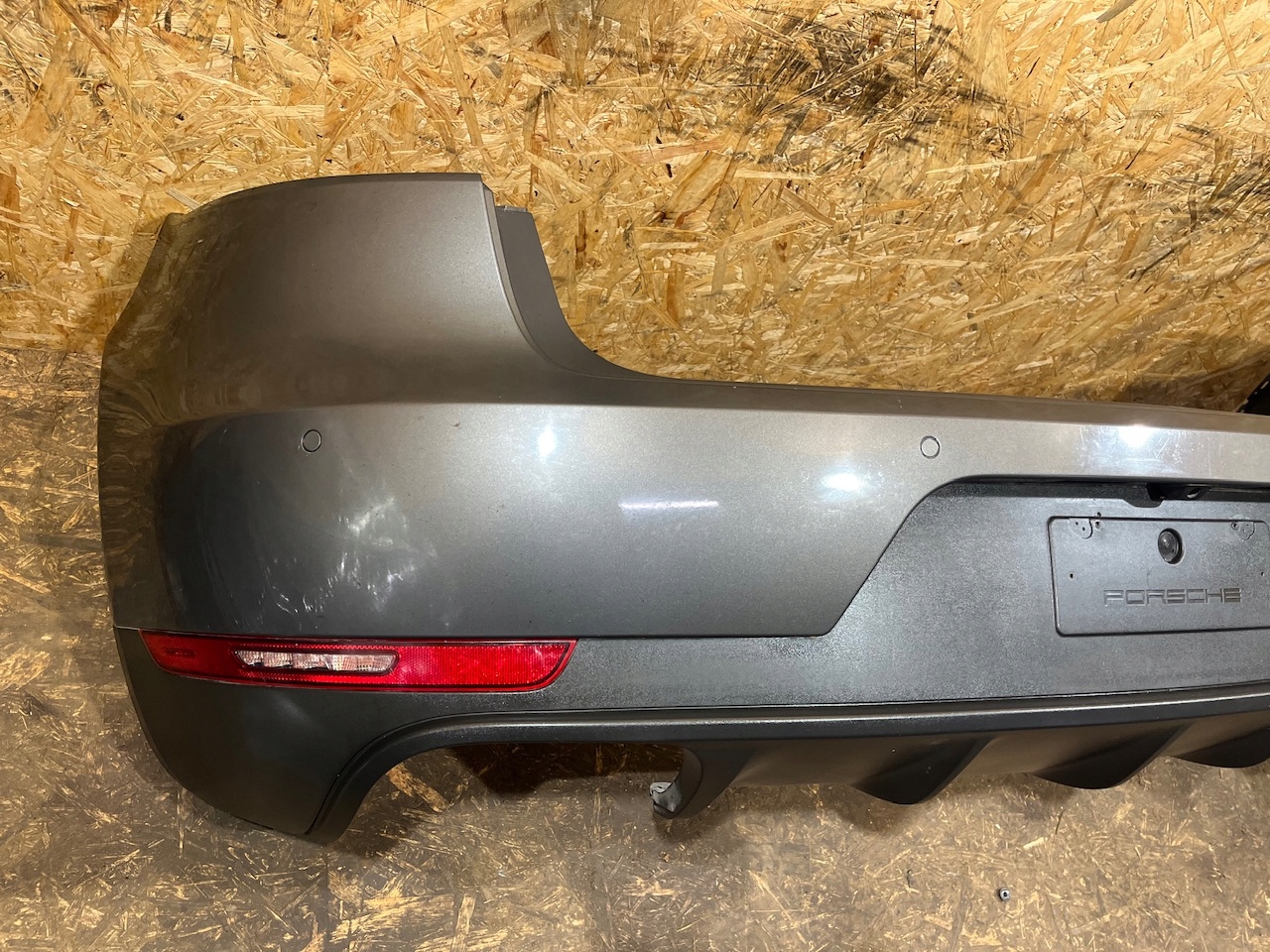 IDEALNY bumper rear part rear 4 PDC PORSCHE MACAN S colour M7S 1
