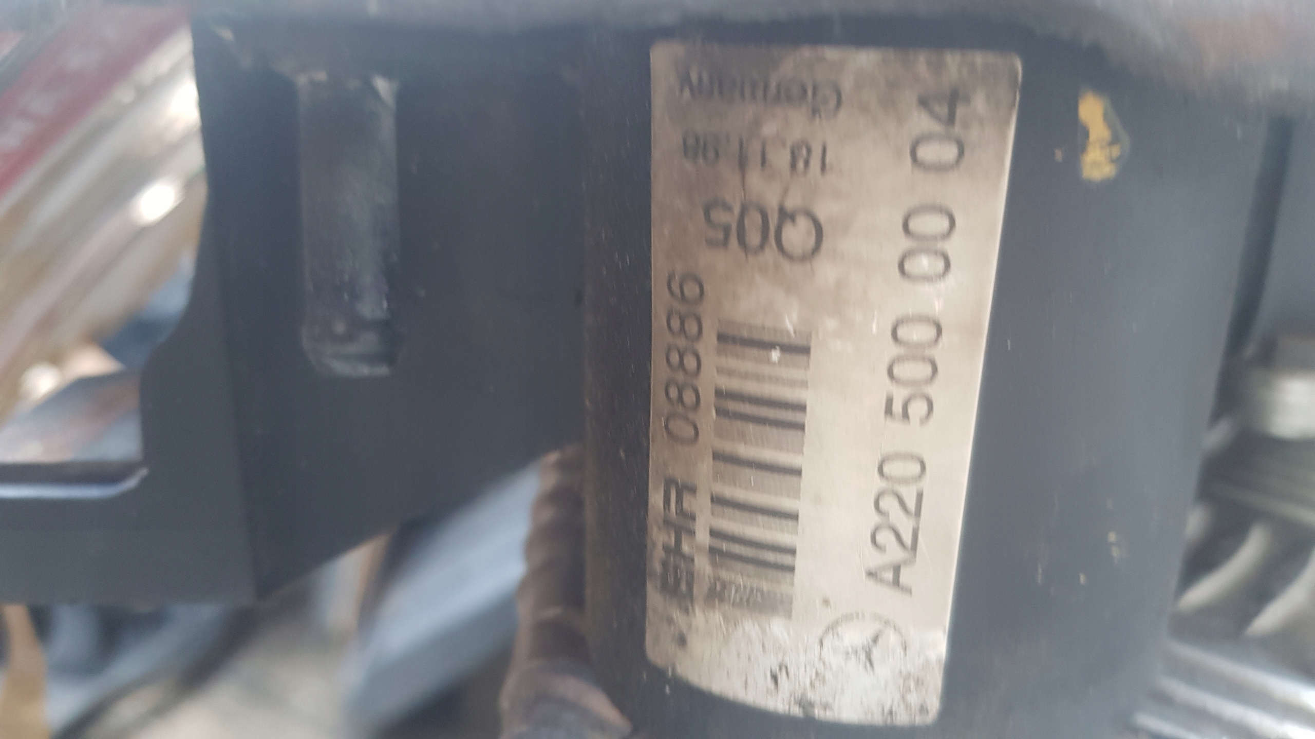 MERCEDES W220 3.2 water cooler a2205000004
