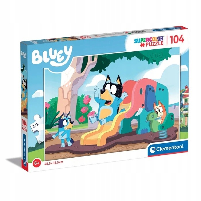 

Puzzle Bluey 104 El. Pieski Z Bajki Clementoni 6+