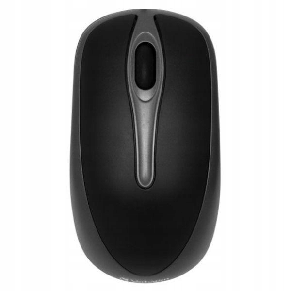 Verbatim Mysz optyczna Usb-a 1000 dpi czarny/black 49019