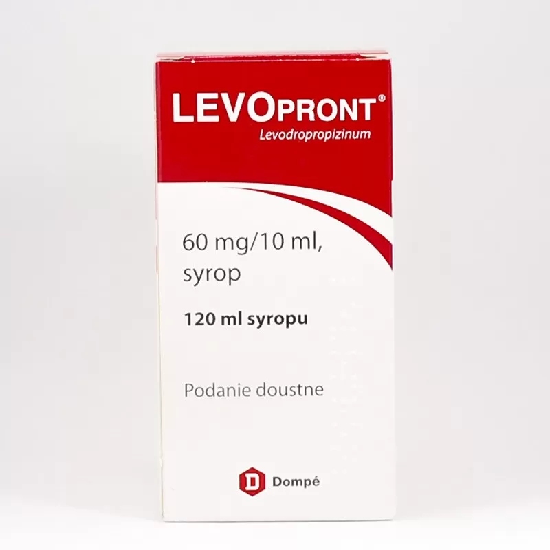 Levopront syrop 60 mg/10 ml, 120 ml 12757034245 - Allegro.pl