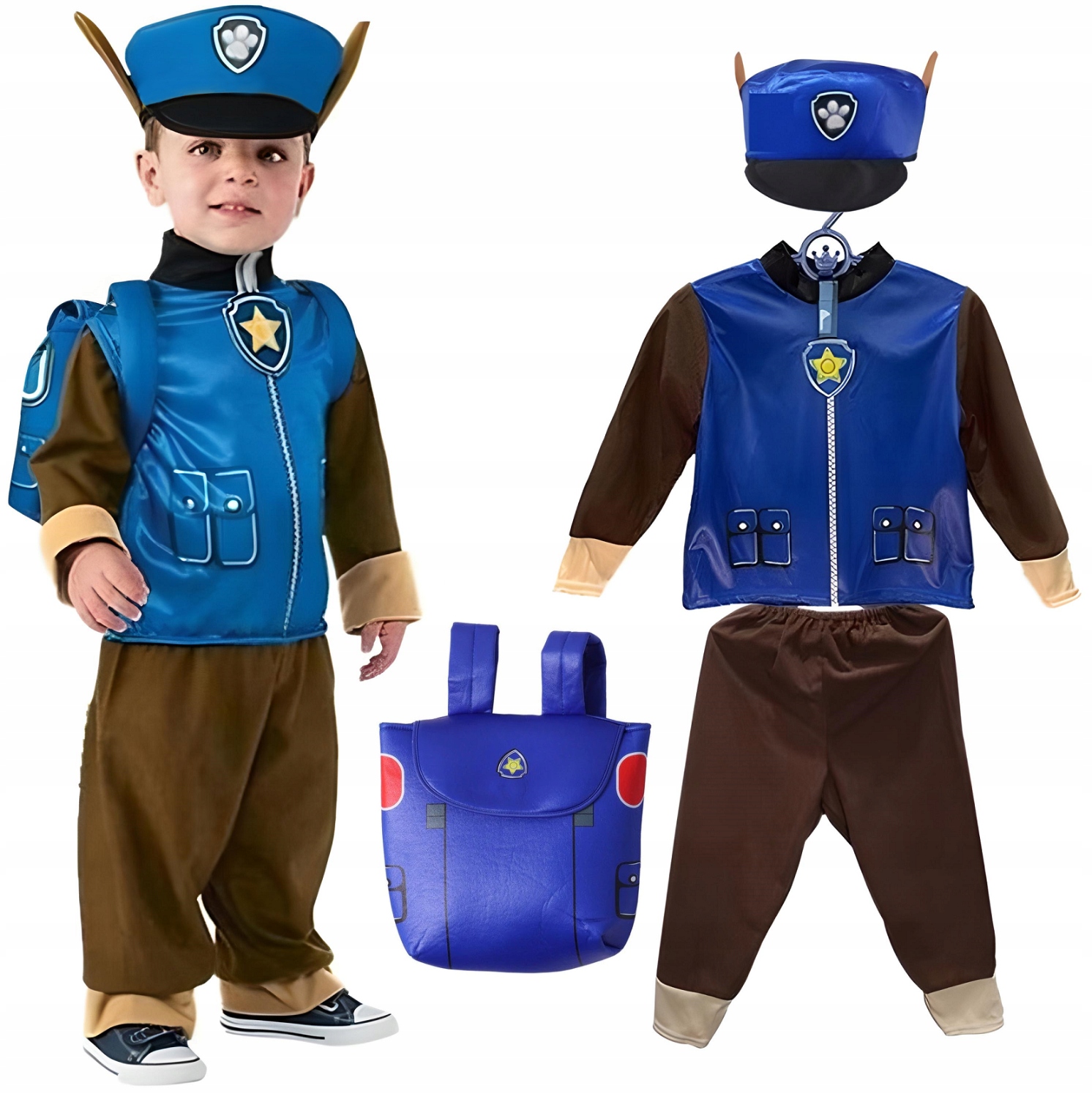 

Strój Przebranie Kostium Psi Patrol Chase 110/116