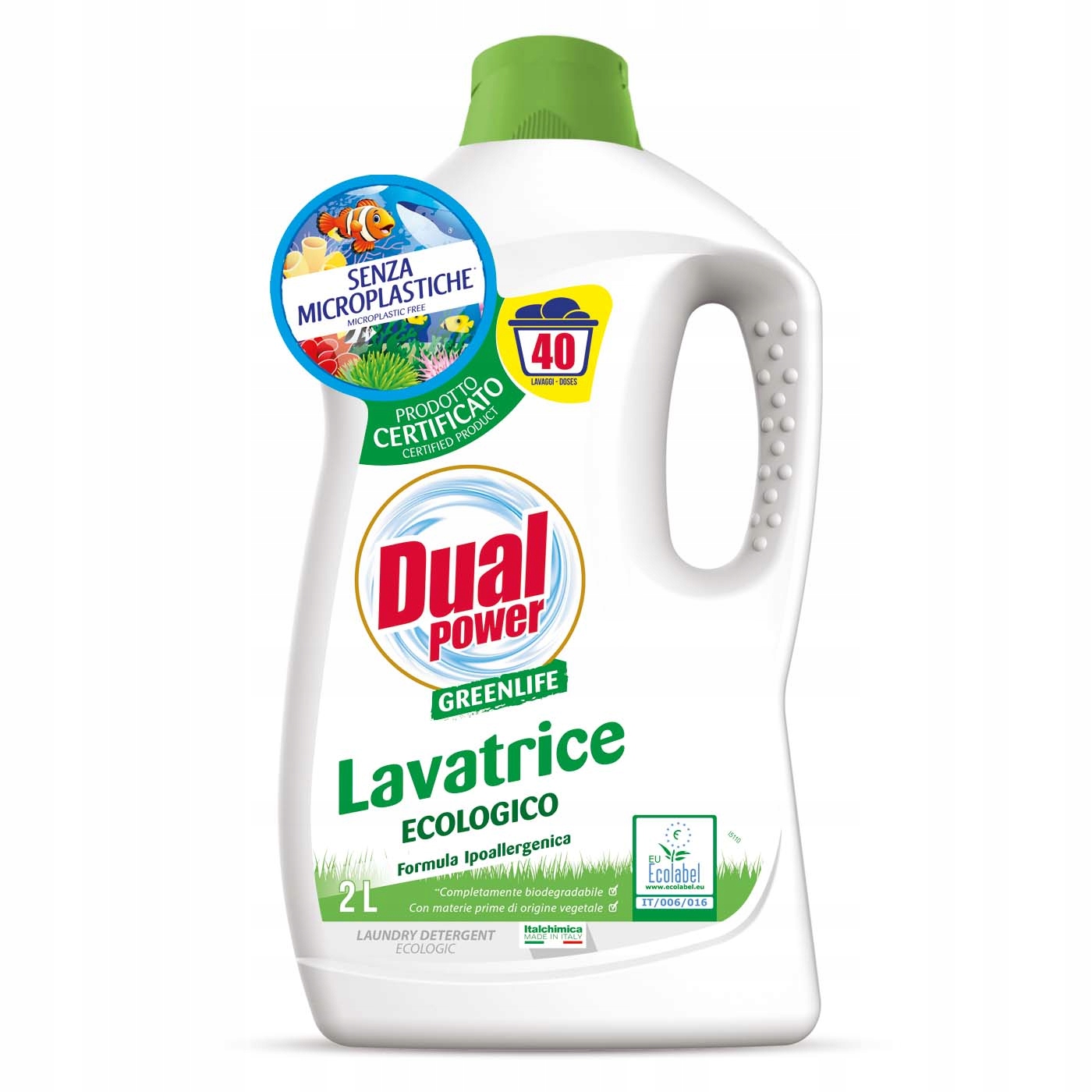 

Dual Power Eco Płyn do prania, 2 l