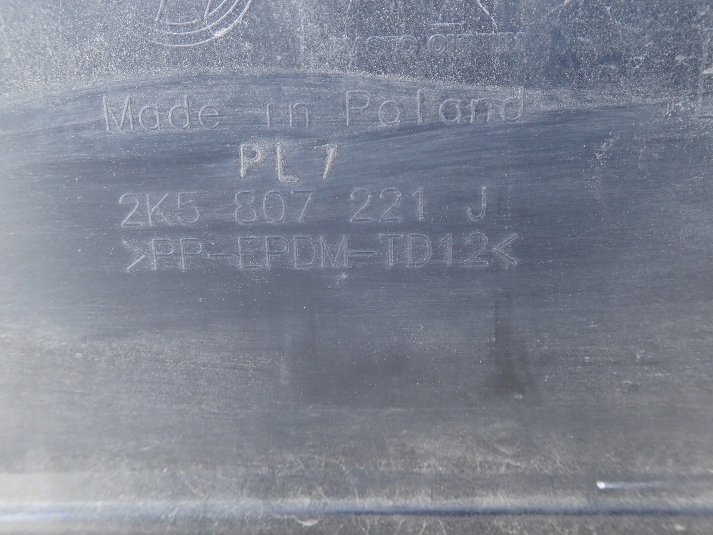 PARAURTI ANTERIORE ANTERIORE VW VOLKSWAGEN CADDY 4 IV 2K5