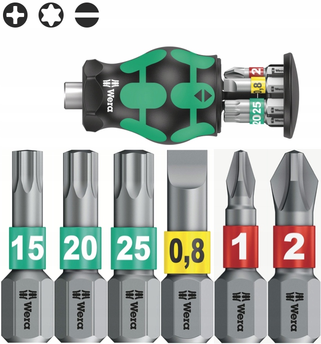 

Wera wkrętak z magazynkiem Stubby 1 05008873001