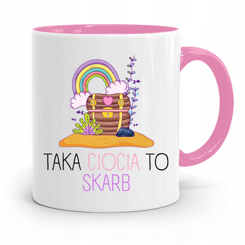 

Kubek Różowy Dla Cioci Taka Ciocia To Skarb!