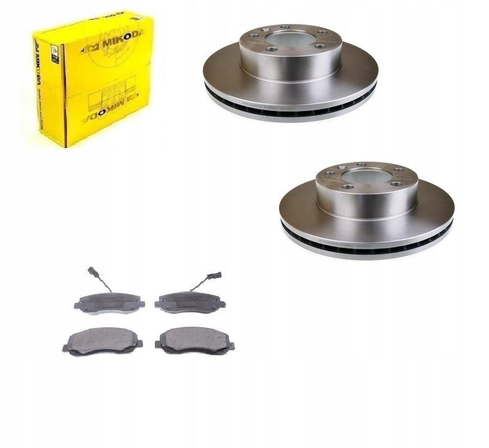 Kotouče Movano B 2010- Přední 302 mm Sada