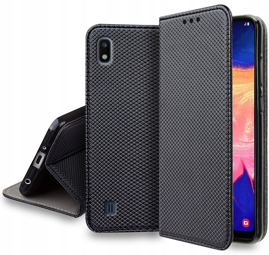 

Etui Smart Magnet Szkło 9H do Samsung Galaxy A10