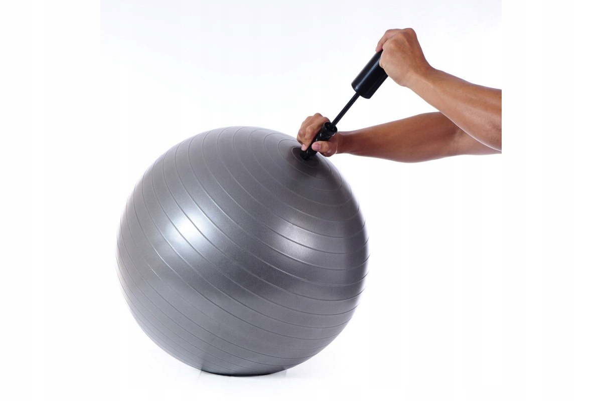 

Piłka Fitness 55 CM Fitness Ball Szar. /tko