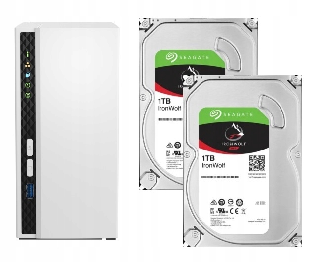 

Serwer Nas Qnap TS-233 2 x 1TB Seagate IronWolf