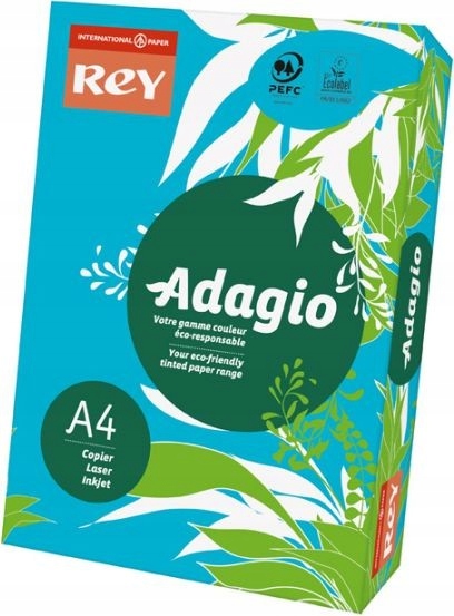 

Papier Ksero Kolor A4/120 Rey Adagio Ciemny Nieb.