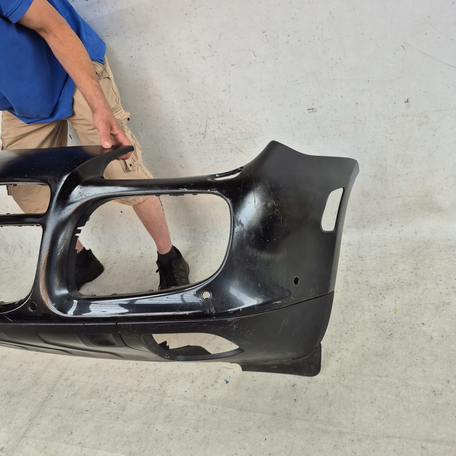 PORSCHE CAYENNE and 1 TURBO 02-07 bumper front front washer PDC