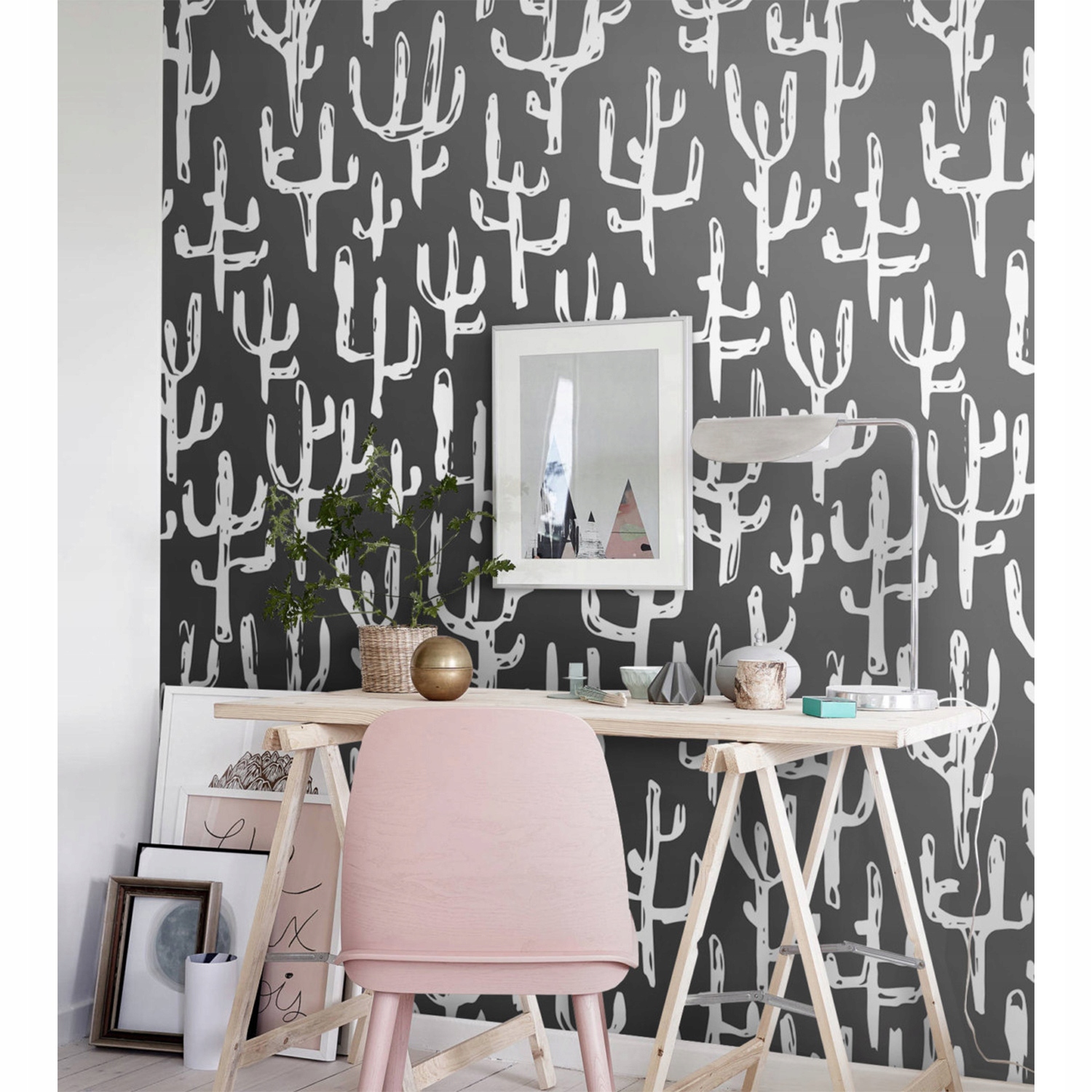 

Fototapeta ścienna Wzór kaktusa MagicStick 104x70