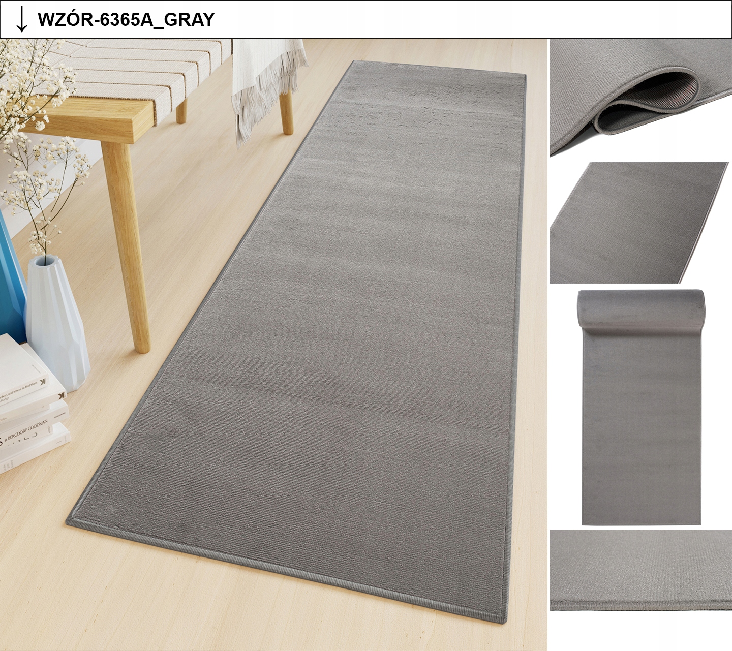 CHODNIKI 90cm MAROKAŃSKA KONICZYNA GWIAZDKI ROMBY Materiał inny