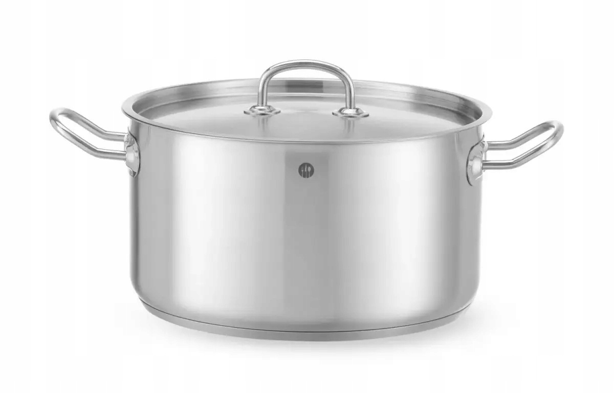 Střední hrnec s poklicí, Hendi, Kitchen Line, 9,5 l, ⌀280x(H)155 mm