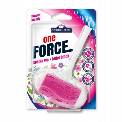 

General Fresh One Force Kostka do Wc kwiaty, 40g